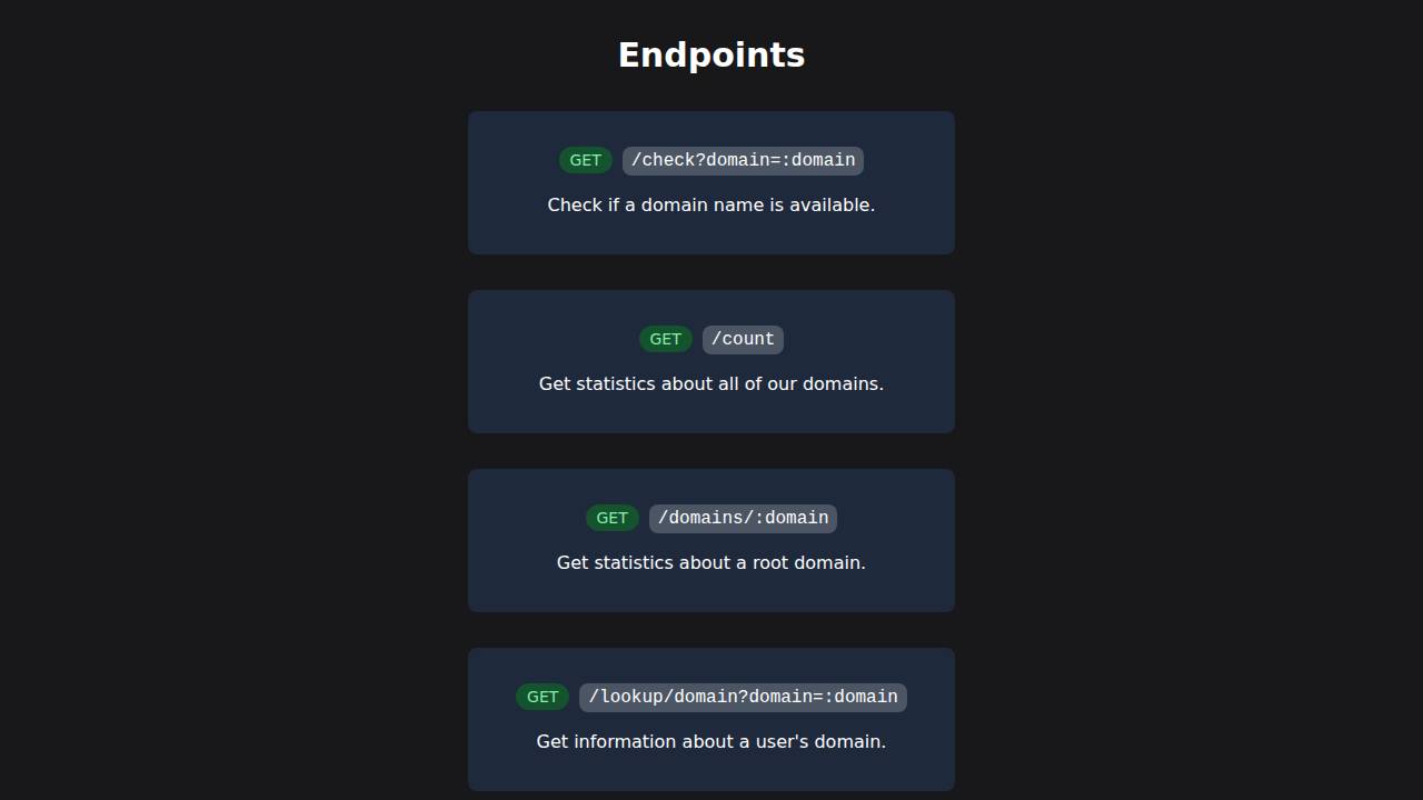 Screenshot of is-cool-me API
