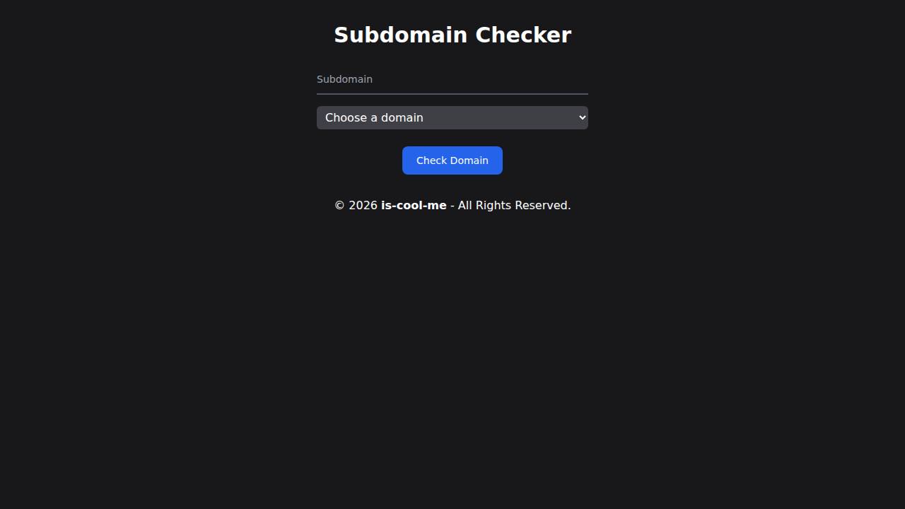 Screenshot of check