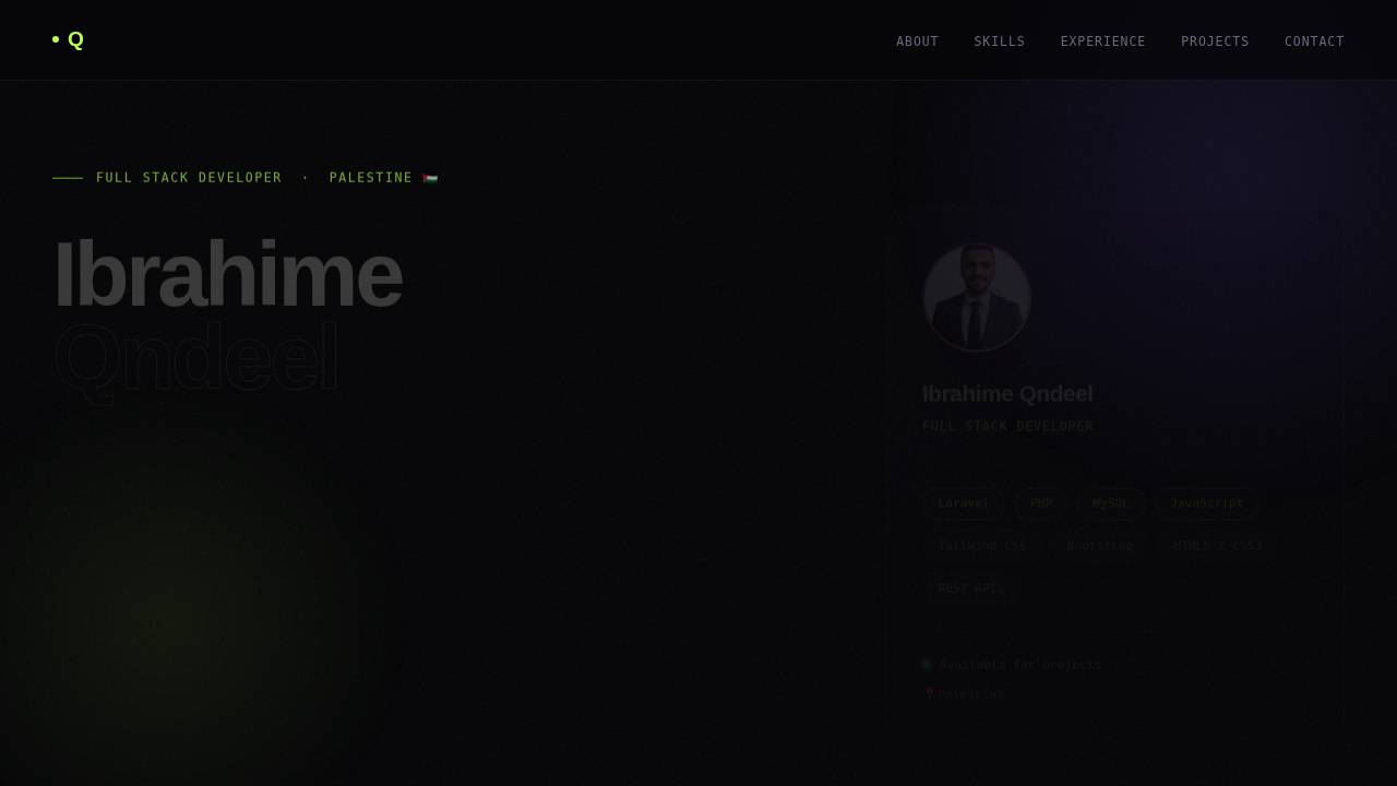 Screenshot of ibrhime-qndeel.is-pro.dev